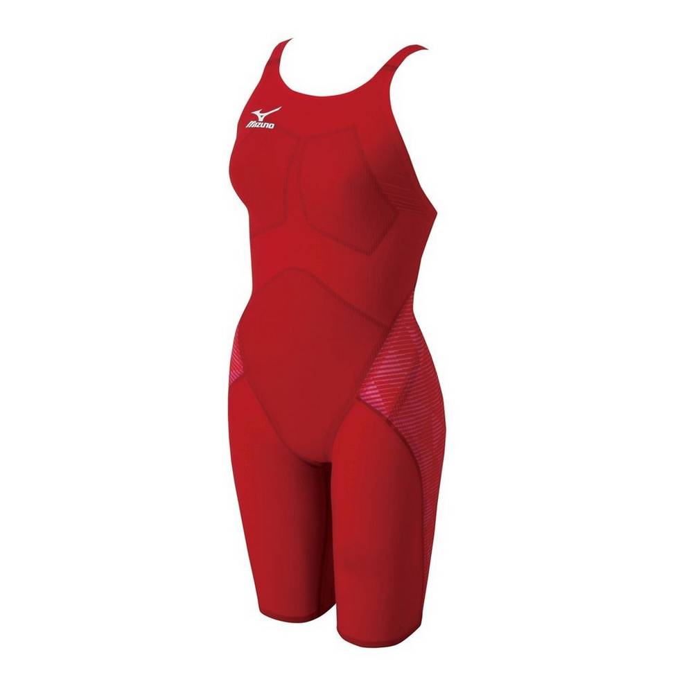 Mizuno Women's GX-Sonic III ST Jammer Swimsuit Red (570003-OMH)